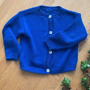 Babaa winterskies blue cardigan No14 Kids